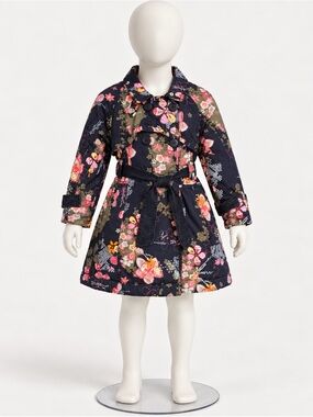 CAKEWALK KIDS Girl's Floral Padded Coat